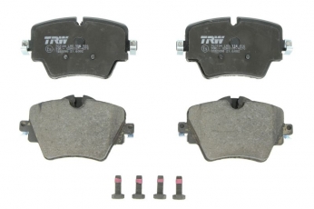 Купить GDB2098 TRW Тормозные колодки передние 2-series (F45, F46) (1.5, 2.0) подготовлено для датчика износа колодок